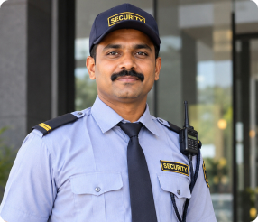 Verified professional security personnel